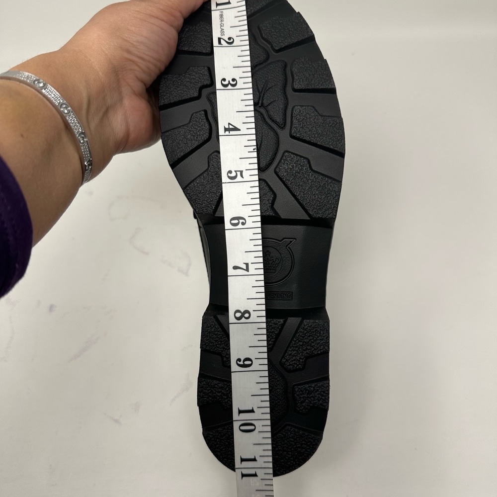 New Born - Carrera Leather Lug Sole Platform Penny Loafers size 9.5M - Picture 12 of 15